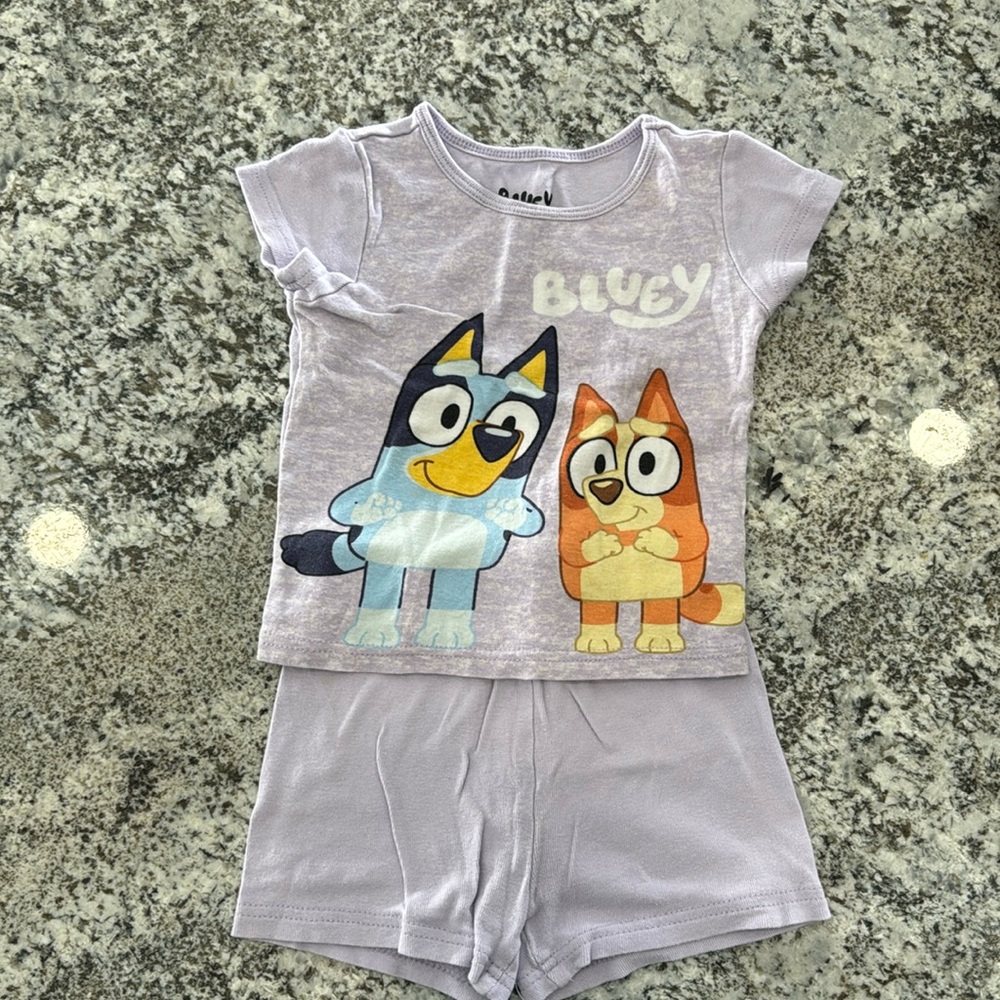 Girls 3T Bluey Pajamas